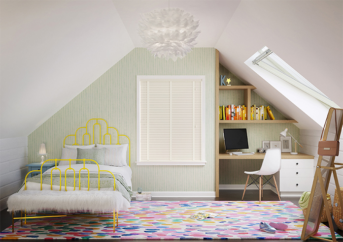Cotswold Deluxe, Oatmeal Gloss - Motorised Venetian Blind - Image 7